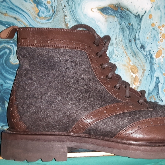 Kenneth Cole Reaction Wingtip Lace-Up Boot… main image 4